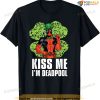 Marvel Kiss Me I'm Deadpool Shamrock St. Patrick's Day T-shirt