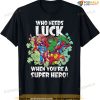 Marvel Super Hero Luck St. Patrick's Day Shamrock T-shirt