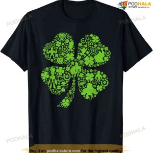 Marvel Super Heroes Green Shamrock St. Patrick's Day T-shirt