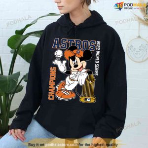 Mickey Mouse World Series Champions Astros Space City T shirt