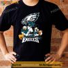 NFL Philadelphia Eagles Mickey Mouse Donald Duck Goofy Funny Super Bowl Shirt