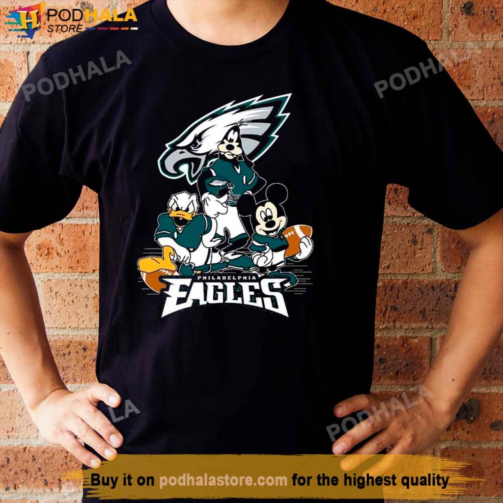 NFL Philadelphia Eagles Mickey Mouse Friends Funny Super