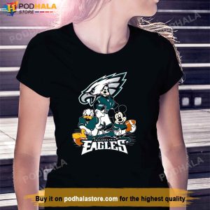 Cool Disney Mickey Mouse Philadelphia Eagles Nfl Hawaiian Shirt - Shibtee  Clothing