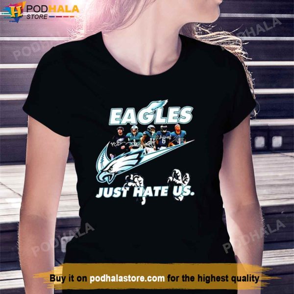 NFL Philadelphia Eagles Nike Just Hate Us Team Signature T-Shirt