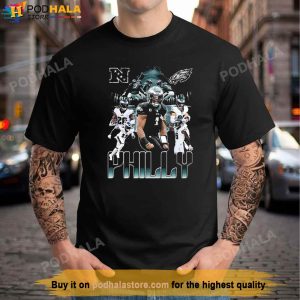 90th Anniversary 1993-2023 Philadelphia Fly Eagles Fly Signatures Shirt -  Bring Your Ideas, Thoughts And Imaginations Into Reality Today