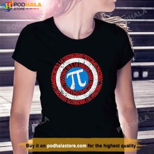 National Pi Day Shirt Math Teacher T Shirt Gift Captain Pi TShirt