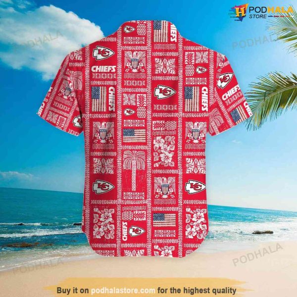 NFL Football Kansas City Chiefs Hawaiian Shirt 3D All Over Print
