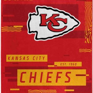 NFL Kansas City Chiefs Est 1960 Fleece Blanket, KC Chiefs Gifts