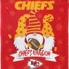 NFL Kansas City Chiefs Gnomie Fleece Blanket, KC Chiefs Gifts
