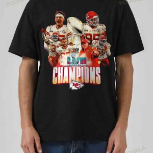 NFL Kansas City Chiefs Shirt, Super Bowl Champions 2023 Gift For Fans