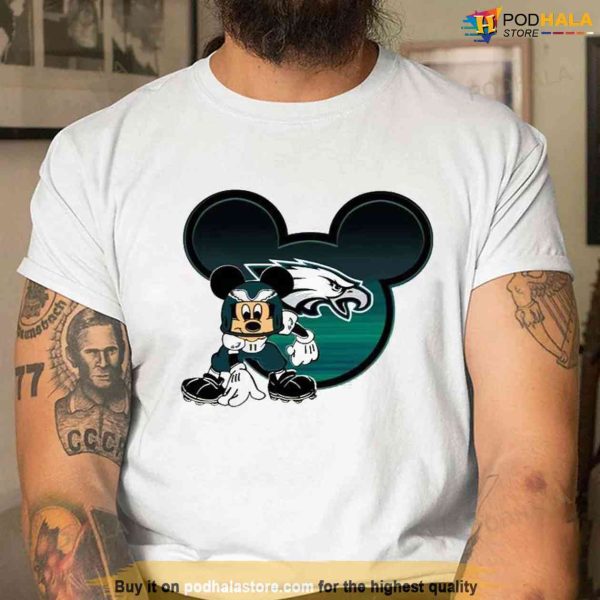NFL Philadelphia Eagles Mickey Mouse Disney T-Shirt, Eagles Gifts