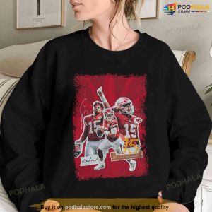 Patrick Mahomes T shirt Kc Chiefs Run It Back Superbowl Lvii Champions Tee