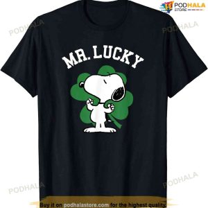 Peanuts St Patrick's Day Snoopy Mr. Lucky T-shirt