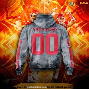 Personalized Faricmetall Kansas City Chiefs Hoodie 3d Kc Chiefs Gifts 2