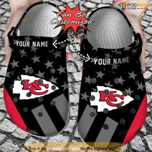 Personalized Name Kansas City Chiefs Crocs, Horror Friends Movie