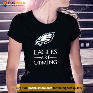 Philadelphia Eagles Are Coming TShirt Support Super Bowl Champion Tee