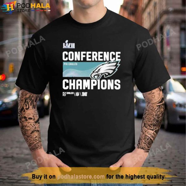 Philadelphia Eagles Conference Championship 2023 Shirt, Gifts For Eagles Fans