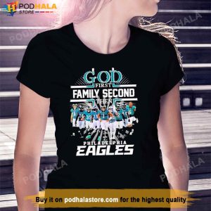 God First Family Second Then Buccaneers Shirt - High-Quality