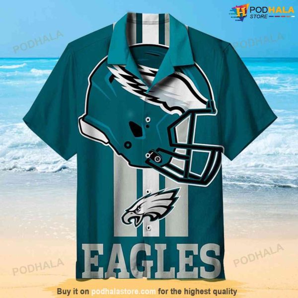 Philadelphia Fans Gift, Sport Lover Eagles Hawaiian Shirt