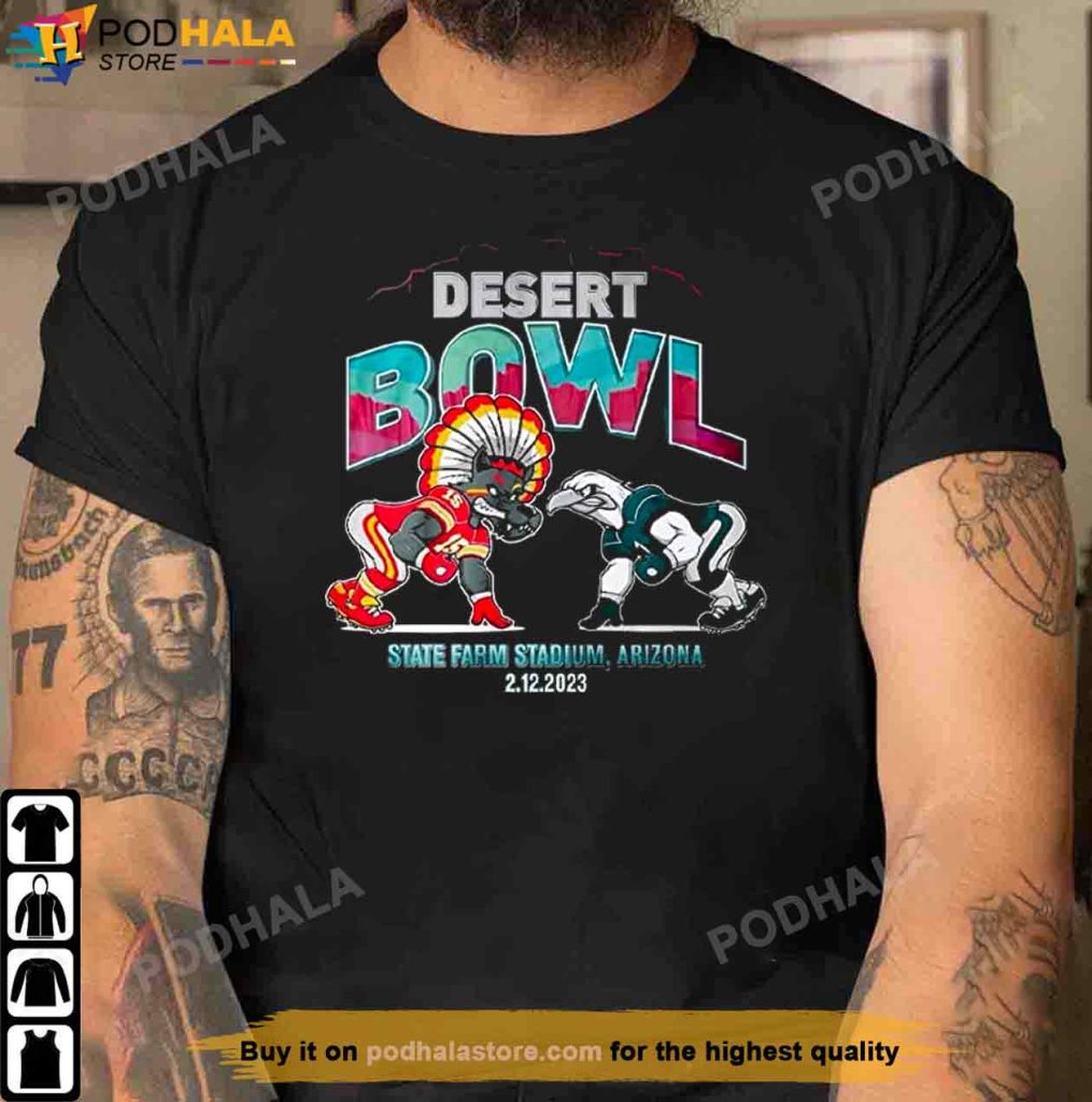 Philadelphia and Kansas City Fans Super Bowl Shirt