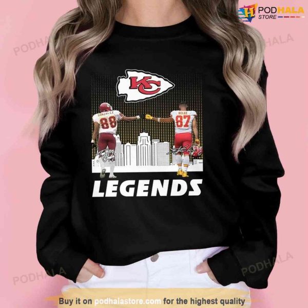 Retro Kansas City Football Legend Sweatshirt, Kc Chiefs Gifts