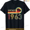 Retro Vintage 1963 60th Birthday Gift Women Men Boys Girls T-Shirt