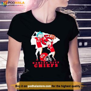 Rick And Morty Kansas City Chiefs TShirt Kc Chiefs Super Bowl Gift