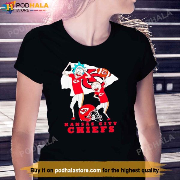 Rick And Morty Kansas City Chiefs Shirt, Kc Chiefs Super Bowl Gift