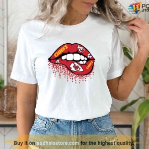 Sexy Lips Kiss Kansas City Chiefs Womens Shirt, Kc Chiefs Gifts