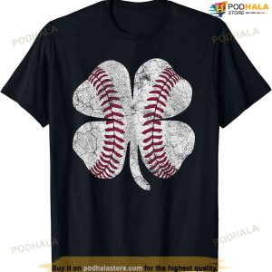 Shamrock Baseball Saint Paddy's St Patricks Day Kids Boys T-shirt