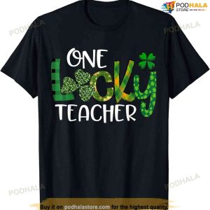 Shamrock One Lucky Teacher St. Patrick's Day School T-shirt