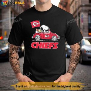 Snoopy and Woodstock Kansas City Chiefs 2023 Divisional Round Shirt
