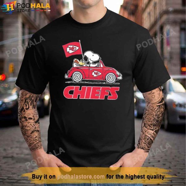 Snoopy and Woodstock Kansas City Chiefs 2023 Divisional Round Shirt