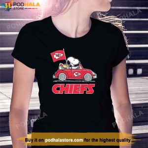 Snoopy and Woodstock Kansas City Chiefs 2023 Divisional Round TShirt