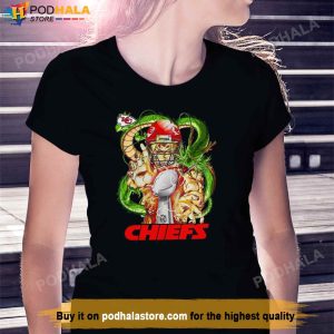Son Goku Kamehameha Kansas City Chiefs Tee Dragon Ball Kc Chiefs Gifts