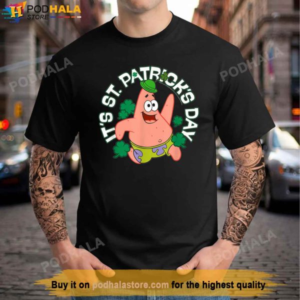 SpongeBob SquarePants It’s St. Patrick’s Day Women Men Shirt