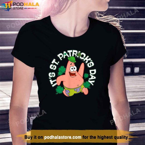 SpongeBob SquarePants It’s St. Patrick’s Day Women Men Shirt