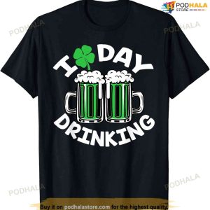 St Patricks Day I Love Day Drinking Funny Gifts Beer Lover T-shirt
