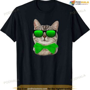 St Patricks Day Irish Cat T-shirt