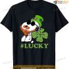 St. Patrick's Snoo.Py Leprechaun Lucky Clover Patricks Day T-shirt