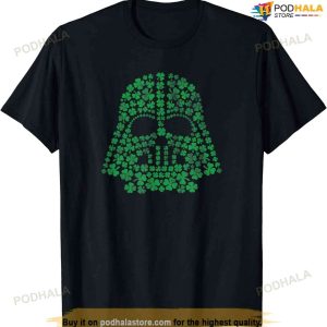 Star Wars Darth Vader Green Shamrocks St. Patrick's Day T-shirt
