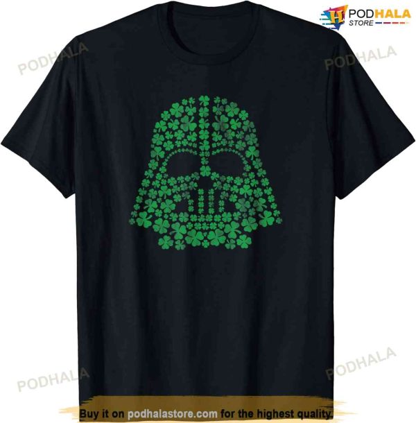 Star Wars Darth Vader Green Shamrocks St. Patrick’s Day T-shirt