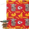 Star Wars NFL KC Chiefs Fleece Blanket, Kansas City Chiefs Gifts