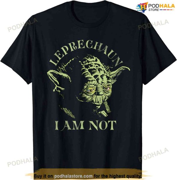 Star Wars Yoda Leprechaun I Am Not St. Patrick’s Day T-shirt
