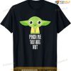 Star Wars Yoda Pinch Me You Will Not St. Patrick's Day T-shirt