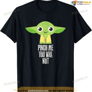 Star Wars Yoda Pinch Me You Will Not St. Patrick's Day T-shirt