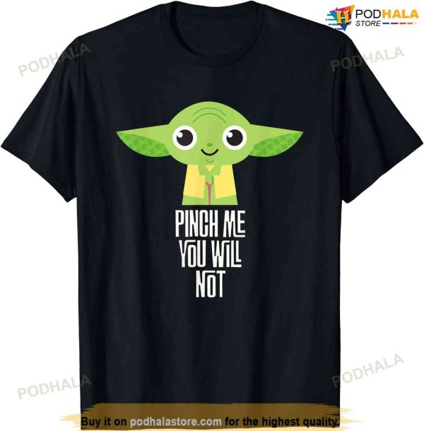 Star Wars Yoda Pinch Me You Will Not St. Patrick’s Day T-shirt