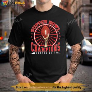 Super Bowl Champion Shirt, Kansas City Chiefs NFL T-Shirt - Bring Your  Ideas, Thoughts And Imaginations Into Reality Today