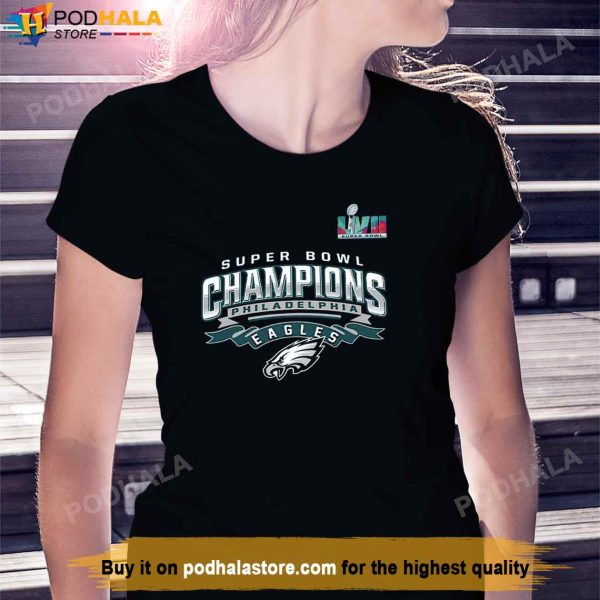 Super Bowl Champions For Philadelphia Eagles Shirt