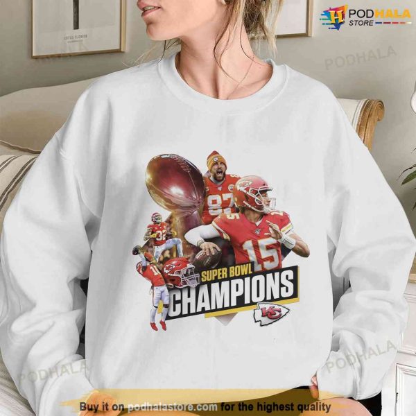 Super Bowl Kansas Champion Shirt, Kansas City Chiefs Sweatshirt
